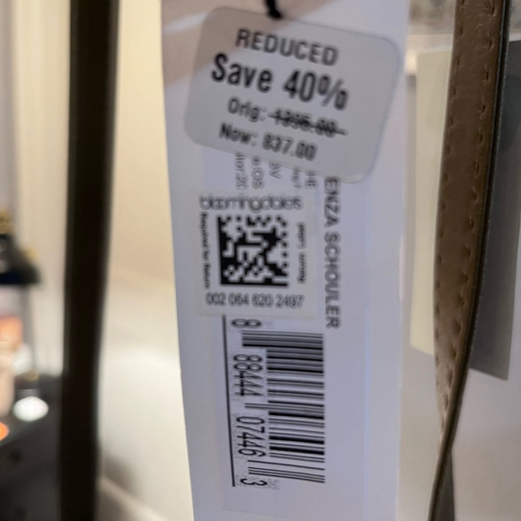 SOLD Proenza Schouler Brown Leather Drawstring Bucket Bag - Picture 6 of 11